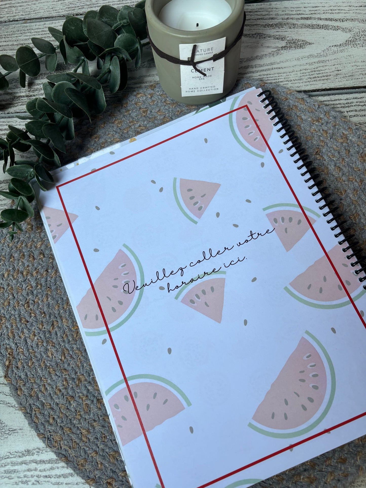 Planificateur fruits
