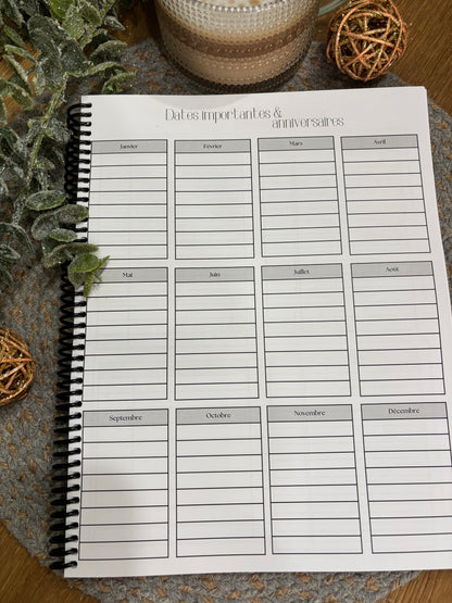 Agenda le sophistiqué