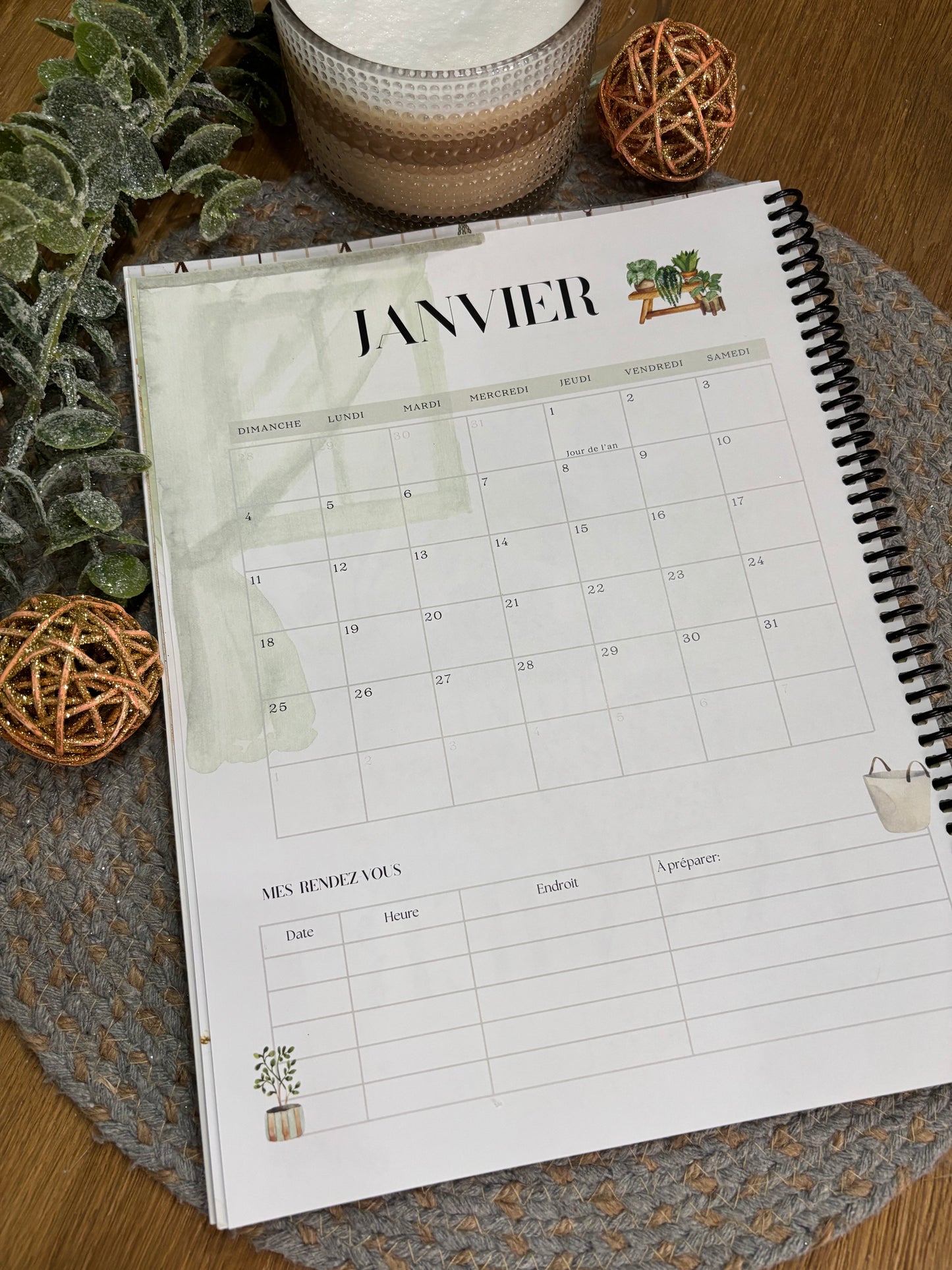 Agenda le chaleureux