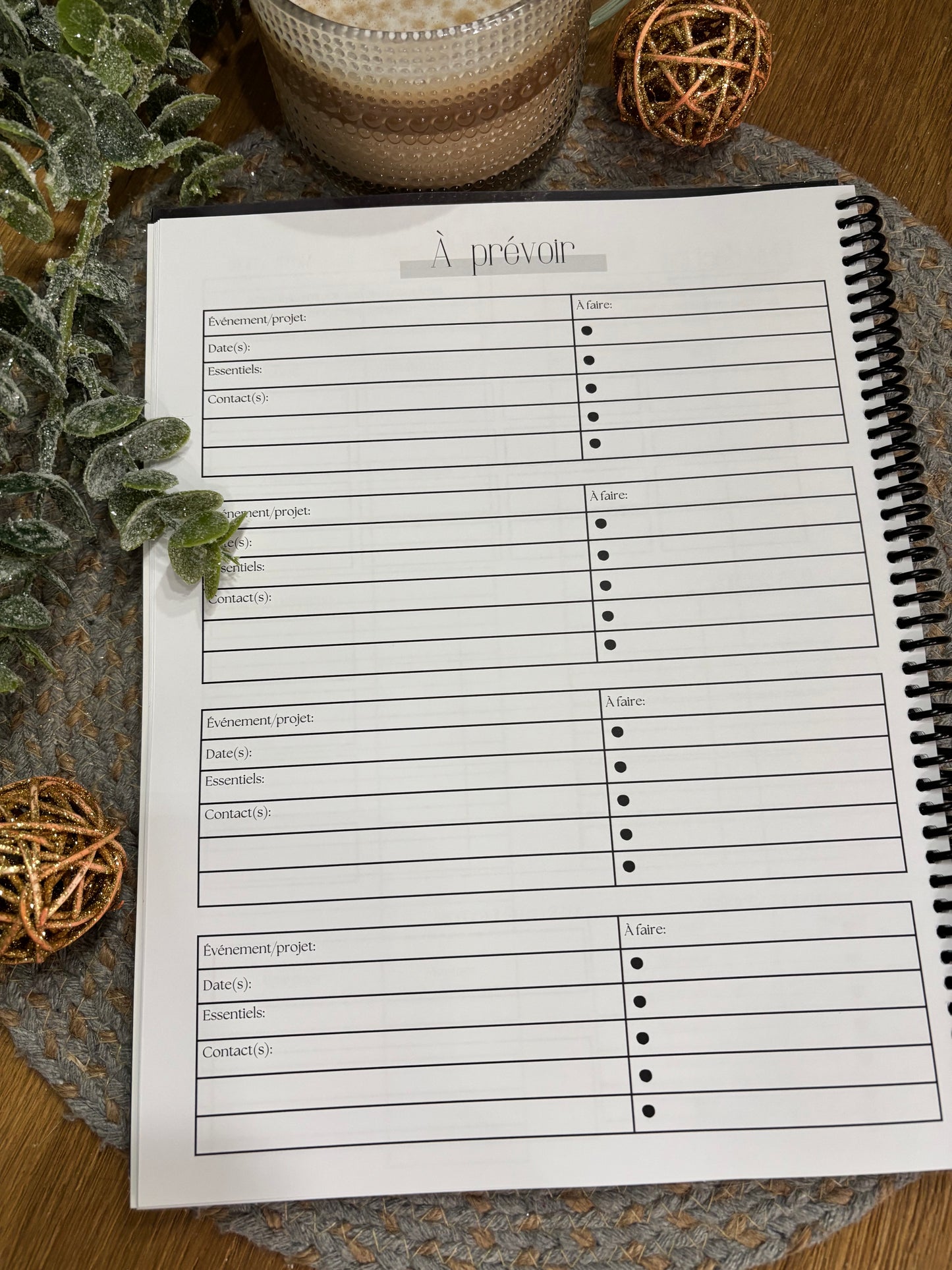 Agenda le sophistiqué