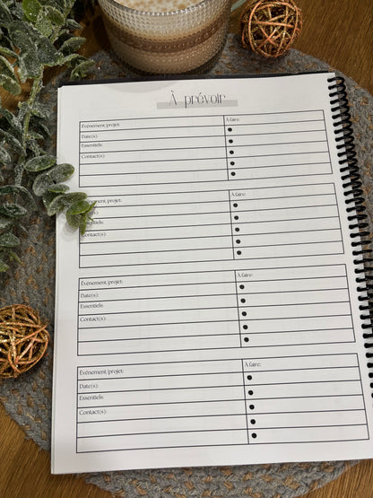 Agenda le sophistiqué