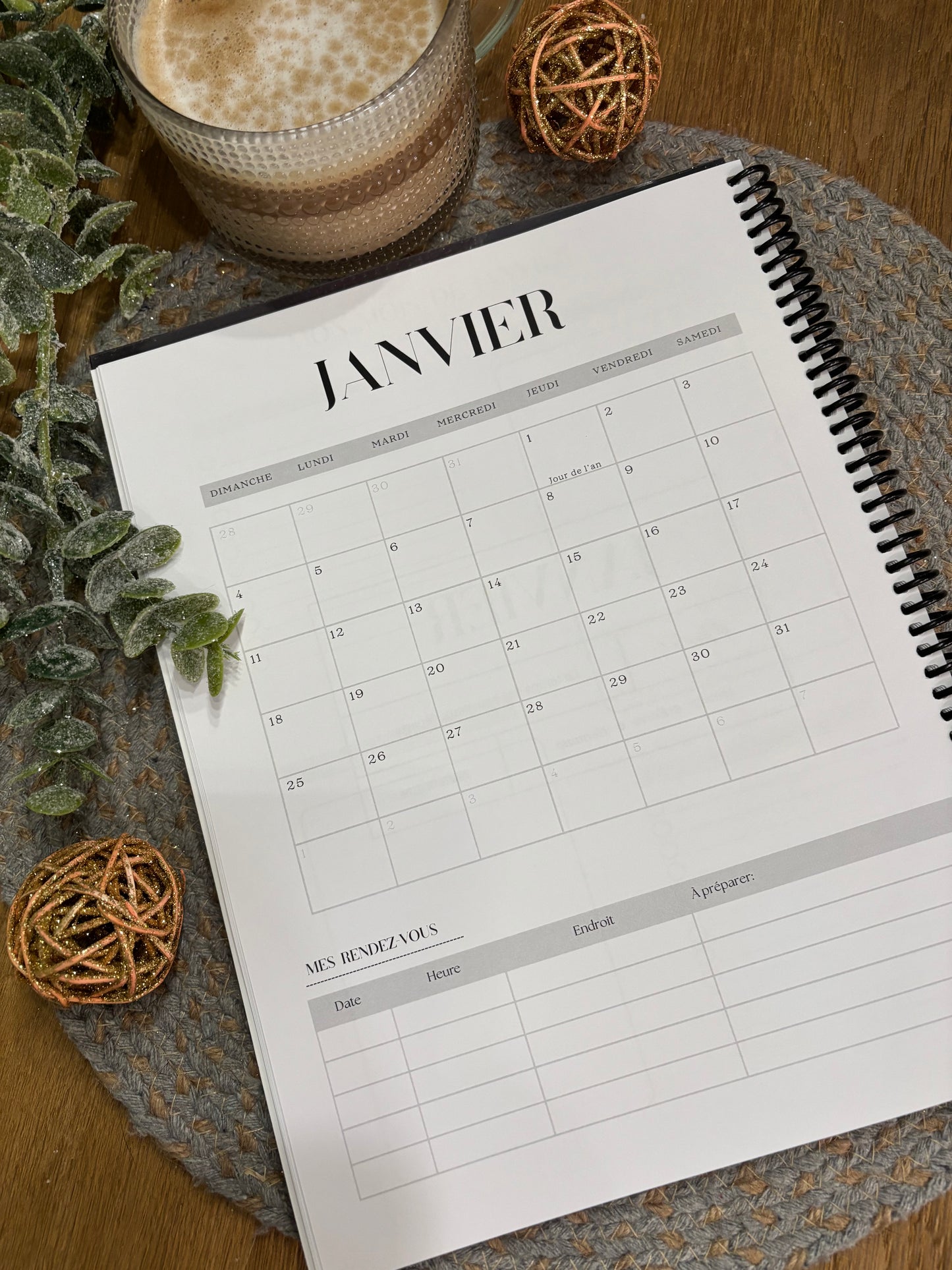 Agenda le sophistiqué