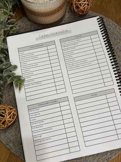 Agenda le sophistiqué